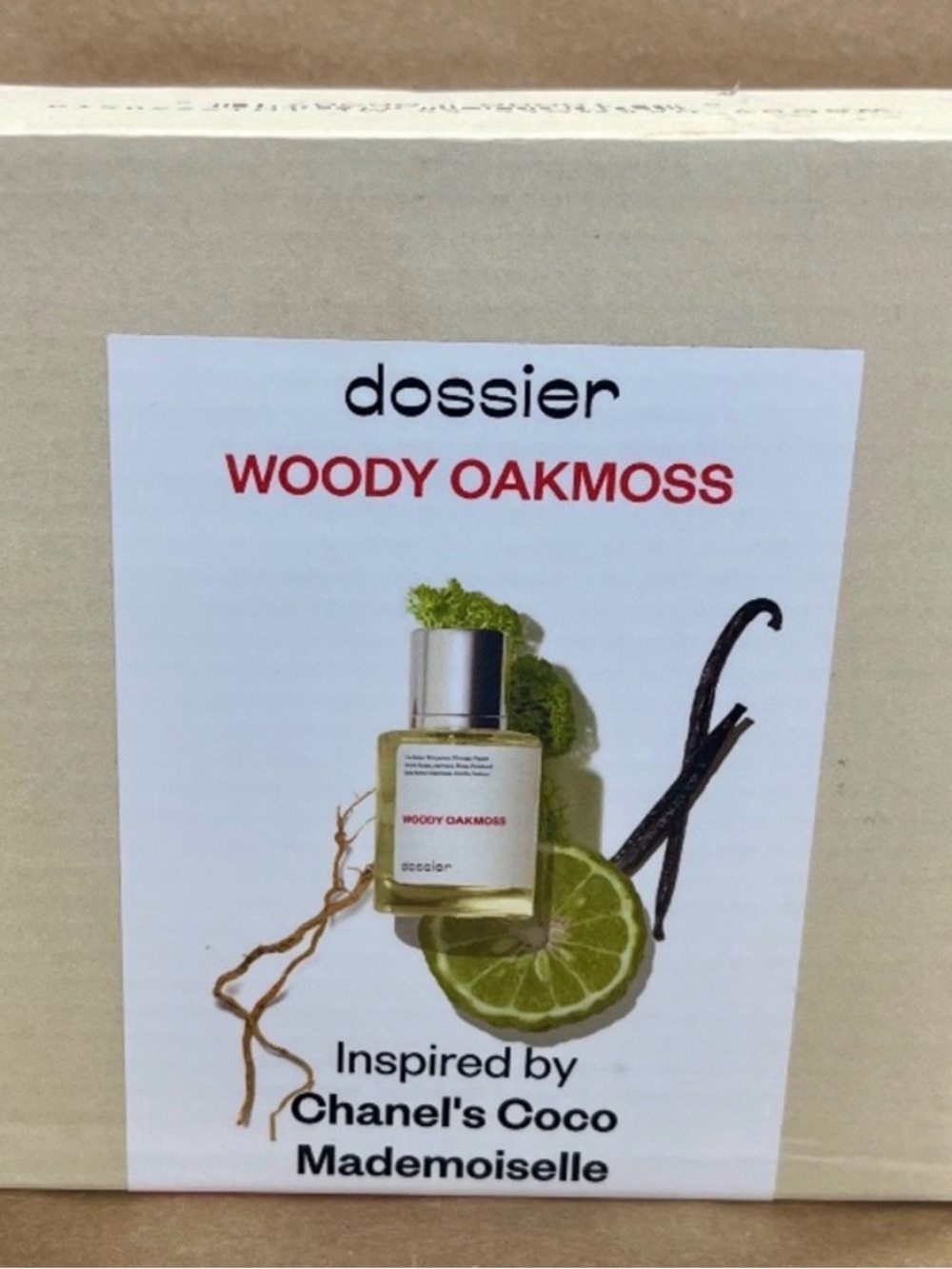 Dossier Woody Oakmoss Women Fragrance